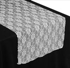 MDS Pack of 12 Wedding 12 x 108 inches Satin Table Runner for Wedding, Decorations for Birthday Parties, Banquets, Graduations, Engagements, Runners fit Rectangle, Round Table- White
