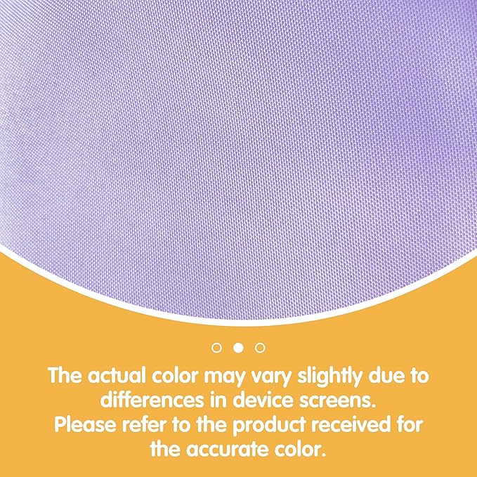 BRILLMAX 10 Pack Lavender Round Tablecloths 90 Inch - Circle Bulk Linen Polyester Fabric Washable Table Cloth Cover for Wedding Reception Banquet Birthday Party Buffet Restaurant