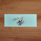 Solino Home Cotton Linen Table Runner 36 Inches - Pastel Turquoise Hemstitch Table Runner 14 x 36 Inch Ideal for Dresser and Coffee Tables