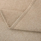 NLMUVW Linen Tablecloth for Square Tables - Burlap Textured Table Cloth Water Resistant Farmhouse Decorative Table Cover for Dining Kitchen Card, 48 x 48 Inch