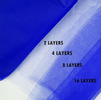 Craft And Party, Royal Blue Fabric Tulle Roll 54 Inch by 40 Yards (120 ft) Fabric Tulle Bolt for DIY Tutu Skirt, Wedding and Decoration (Royal Blue)
