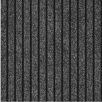 Ottomanson 2'7" x 40' Hallway Runner with Scraper Pile - Extra Durable Non-Slip Rug Mat for Indoor & Outdoor Use - Ideal for Kitchen, Entryway & Garage - High-Traffic Carpet, Black