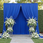 40ftx10ft Wrinkle Free Royal Blue Backdrop Curtains for Party Background, Silky Polyester 8 Panels Photo Backdrop Drapes Back Drop Cloth for Wedding Birthday Photography Baby Shower Decor