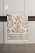 Maison d' Hermine Table Runner 100% Cotton Double Layer Table Runners 108 inches Long for Thanksgiving Christmas Decorations Home Kitchen Dining Party Wedding (Allure, 14.5" x 108")