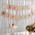 8ft x 8ft Silver Sequin Backdrop Curtain Glitter Photo Booth Backdrop for Wedding Birthday Baby Shower Event Decorations