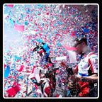 Ultimate Confetti, Biodegradable Confetti Red, White & Blue - Rectangular Fluttering Tissue Paper Confetti for Cannon and Launcher use – Wedding Confeti, Parties and Live Events - 1 lb, 16 oz