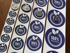 Custom Stickers Label Rolls, Build Your Own Stickers/Labels Any Design Premium Gloss BOPP Custom Sticker, Personalized Stickers for Business Logo, Custom Printed Sticker Labels 50+