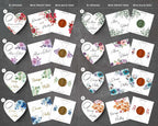 Wedding Bottle Opener Favors for Guests in Bulk, Hearts Shape Bottle Opener, Personalized Party Favors in Bulk, Wedding Favor Guests. 20 to 300 pcs. Custom Fridge Bottle Opener (Heart)