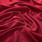 VACVELT Wedding Arch Draping Fabric - Burgundy Chiffon, 1 Panel Sheer Drapes, 30 Inch x 20ft Chiffon Backdrop Curtain, Outdoor Sheer Drapery for Ceremony Party Ceiling