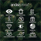 Andaz Press Bulk Photo Personalized Gift And Party Favors Collection, Metal Christmas Ornaments With Ribbon And Gift Bag, Custom Photo, 6-Pack Christmas Ornaments Bulk Custom Ornaments Bulk