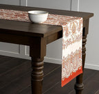 Maison d' Hermine Table Runner 100% Cotton Double Layer Table Runners 108 inches Long for Thanksgiving Christmas Decorations Home Kitchen Dining Party Wedding (Cachemire, 14.5" x 108")