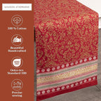 Maison d' Hermine Table Runner 100% Cotton Double Layer Table Runners 108 inches Long Decorative for Home Kitchen Dining Party Baby Shower Wedding Bridal Shower (Sofia, 14.50" x 108")
