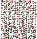 Miracliy 9Pcs 74FT Pink Flower Garland Artificial Rose Arch Vines Fake Spring Floral Garland for Flower Wall Backdrop Wedding Mothers Day Garden Tea Party Decoration