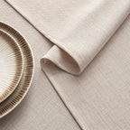 MIULEE Natural Linen Tablecloth 60x144 Inch Rectangle Table Cloth Waterproof,Stain Resistant & Wrinkle Resistant for Dining Party Wedding