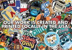 Large Custom Vinyl Decals – Full Color Personalized Sticker Decals Printing | Custom Business Logo Stickers for Windows, Stores, Walls, Doors, Cars, Trucks, Windshield, & More