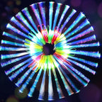 200PCS Glow Fiber Optic Sticks, LED Light Wands, Glow in The Dark Party Supplies, Fiber Optic Wands for Weddings, Birthdays&Events,Flashing LED Party Favors,Colorful Light Sticks for Kids&Adults
