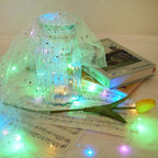 Upgraded 8 Pack Solar Wine Bottle Lights, 20LED Silver Wire Cork Lights Waterproof Fairy Lights for Liquor Bottles Crafts Party Wedding Halloween Christmas Decor(4 Colors)