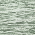 YOUR CHAIR COVERS - 90 x 132 inch Rectangular Crinkle Taffeta Tablecloth - Sage, Rectangle Table Linens for 6 ft Rectangular Tables, Wedding Crushed Table Cloth