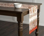 Maison d' Hermine Table Runner 100% Cotton Single Layer Table Runners 108 inches Long for Thanksgiving Christmas Decorations Home Kitchen Dining Party Wedding (Cachemire, 14.5" x 108")