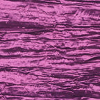 YOUR CHAIR COVERS - 90 x 132 inch Rectangular Crinkle Taffeta Tablecloth - Purple, Rectangle Table Linens for 6 ft Rectangular Tables, Wedding Crushed Table Cloth