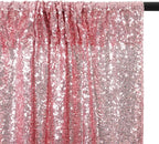 Poise3EHome Fuchsia Pink Sequin Backdrop,8FT x 10FT Sequin Photography Backdrop Curtain for Party Decoration