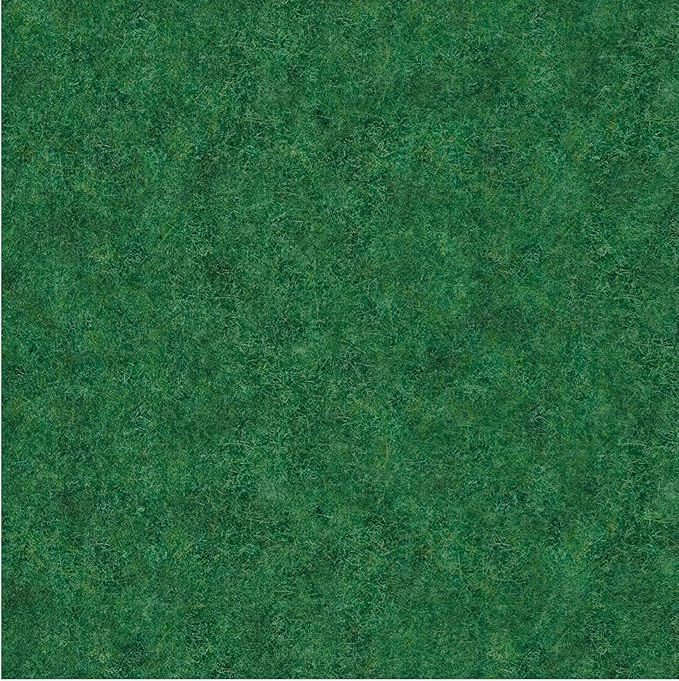 Ottomanson 2'7" x 15' Hallway Runner with Scraper Pile - Extra Durable Non-Slip Rug Mat for Indoor & Outdoor Use - Ideal for Kitchen, Entryway & Garage - High-Traffic Carpet, Green