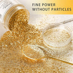HomeHere Edible Luster Dust Food-Grade Glimmer Powder Glitter for Cake Decorating 7g, Disco Diamond Dust, Edible Sprinkle Glitter for Cocktails Drinks Baking Candy Dessert Chocolate Vegan Tasteless