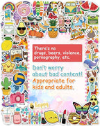Sticker for Water Bottles, 400 Pcs/Pack Cute Vinyl Waterproof Vsco Laptop Stickers for School Students Gifts Classroom Teachers Prizes Stickers for Kids