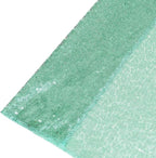 Eternal Beauty Sequin Backdrop Curtains, 2x8 Ft-2 Panels Mint Green Back Drop for Shimmer Photography Party Wedding Birthday Decor