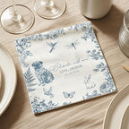 Luxury Personalized Dog Wedding Napkins, Custom Wedding Cocktail Napkins, Beverage Luncheon Cocktail Paper, Napkin for Pet Lovers, Anniversary, Bridal, Engagement Party, Bridal Shower
