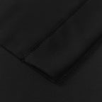 AK TRADING CO. 10 feet x 8 feet IFR Polyester Backdrop Drapes Curtains Panels with Rod Pockets - Wedding Ceremony Party Home Window Decorations - Black