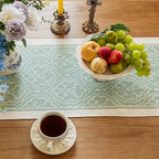 Table Runners 138 Inches,Waterproof Boho Table Runner with Tassel Fringe,Table Runner for Party Coffee Table