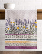 Maison d' Hermine Table Runner 100% Cotton Single Layer Table Runners 72 inches Long Decorative for Home Kitchen Dining Party Wedding Bridal Shower Spring Summer (Fanny Lavender, 14.50" x 72")