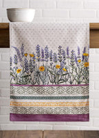 Maison d' Hermine Table Runner 100% Cotton Double Layer Table Runners 72 inches Long Decorative for Home Kitchen Dining Party Wedding Bridal Shower Spring Summer (Fanny Lavender, 14.50" x 72")