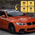 Custom Decals for Cars - Personalized Vinyl Lettering Decal - Custom Vinyl Lettering for Car - Waterproof Personalized Decal Stickers - Car Lettering