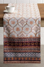 Maison d' Hermine Table Runner 100% Cotton Double Layer Table Runners 72 inches Long for Thanksgiving Christmas Decorations Home Kitchen Dining Party Wedding (Fair Isle, 14.5" x 72")
