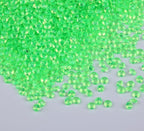 10000 pcs/Pack Wedding Table Scatter Confetti Crystals Acrylic Diamonds Vase Fillers 4.5 mm Rhinestones for Wedding, Bridal Shower, Vase Beads Decorations (Grass Green)