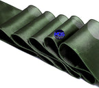 MDS Pack of 300 PCS Satin Chair Sashes Charmeuse Sateen Dining Chair Bows Ribbon Ties Back Sash for Wedding Party Birthday Home Hotel Restaurant Banquet Decoration (7 x 108 Inch, Olive Green)