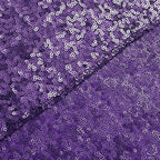 Sugargirl Purple Sequin Backdrop Curtain 4 Panels 2FTx8FT Glitter Purple Background Drapes Sparkle Photography Backdrop for Party Wedding Birthday Wall Decoration