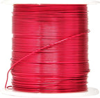 Mandala Crafts 22 Gauge Anodized Aluminum Craft Wire for Jewelry Making - 450 FT Colored Flexible Silver Copper Black Pink Ice Blue Red Wire - Bendable for Bonsai Armature Crafting Sculpting
