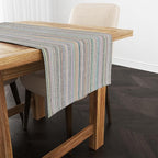 Ruvanti 100% Cotton Table Runner 108 Inches Long, Non-Slip, Stain Resistant, Washable & Reusable Table Runners Perfect for Wedding, Parties, Christmas, Holiday, in-Door use - Color More
