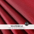 Round Tablecloth 120 Inch Tablecloth 6 Pack Red Table Cloths Washable Decorative Linen Polyester TableClothes Cover for Dining Table Banquets Buffet Parties and Wedding