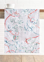 Maison d' Hermine Table Runner 100% Cotton Double Layer Table Runners 108 inches Long for Thanksgiving Christmas Decorations Home Kitchen Dining Party Wedding (Enora, 14.5" x 108")