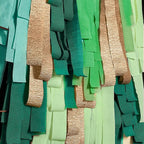 PartyWoo Green Crepe Paper Streamers 4 Rolls 328 ft Pack of Dark Light Pastel Lime Green Crepe Paper for Graduation Christmas Jungle Birthday Anniversary Party Decorations (1.8 Inch x 82 Ft/Roll)