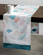 Maison d' Hermine Table Runner 100% Cotton Double Layer Table Runners 72 inches Long Decorative for Home Kitchen Dining Party Wedding Bridal Shower Spring Summer (Summer Picnic, 14.50" x 72")