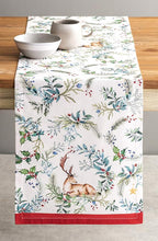 Maison d' Hermine Table Runner 100% Cotton Single Layer Table Runners 72 inches Long for Thanksgiving Christmas Decorations Home Kitchen Dining Party Wedding (Holly Time, 14.5" x 72")
