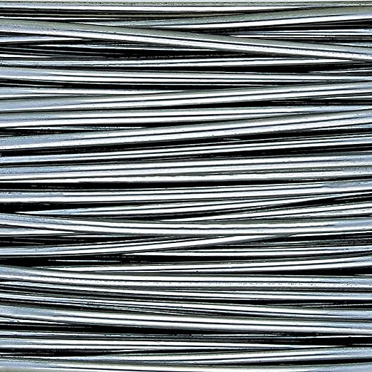 The Beadsmith Wire Elements Craft Wire – Tarnish Resistant, Soft Temper, Round, Stainless Steel Color – 0.51mm, 24 Gauge, 20 Yard Spool – Jewelry Making, Wire Wrapping, Floral, & Other DIY Crafts…
