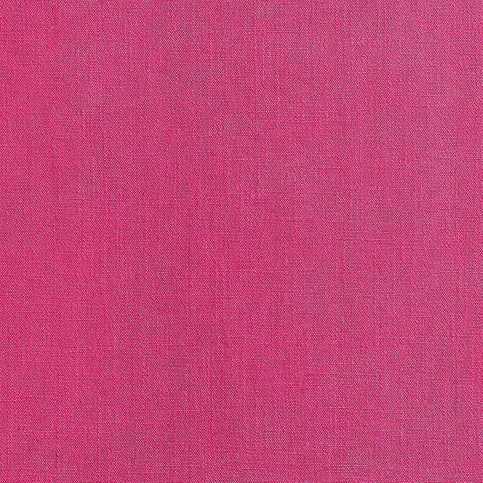 ZeeMart Linen Textured Border Table Runner, 14 x 48 Inch Hot Pink, Farmhouse Style Pink Table Runners 48 Inches Long, Easy Care Everyday Polyester Table Runner
