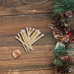 2" Classic White Tip Safety Matches | 300+ Bulk Artisan Matchsticks with Bumble Striker Stickers by Thankful Greetings | Decorative Candle Accessories | Unique & Fun for Home Decor, Gifts, & Events