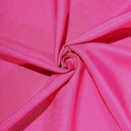 Efavormart 90" Square Polyester Table Overlay for Wedding Kitchen Dining Events - Fushia
